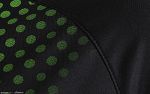 Prince Graphic Polo Czarny/Zielony